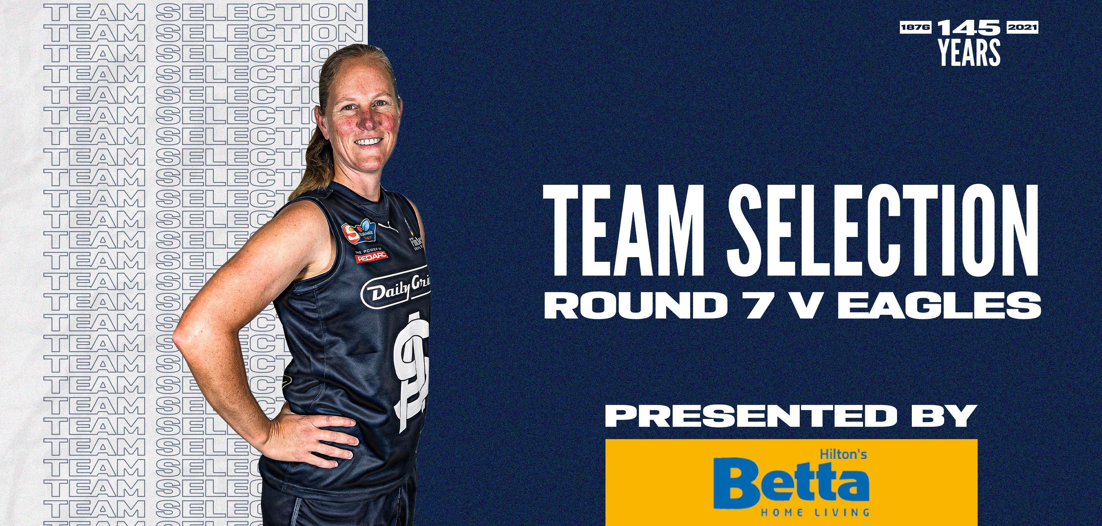 BETTA Team Selection: SANFLW Round 7 vs Eagles BETTA Team Selection: SANFLW Round 7 vs Eagles